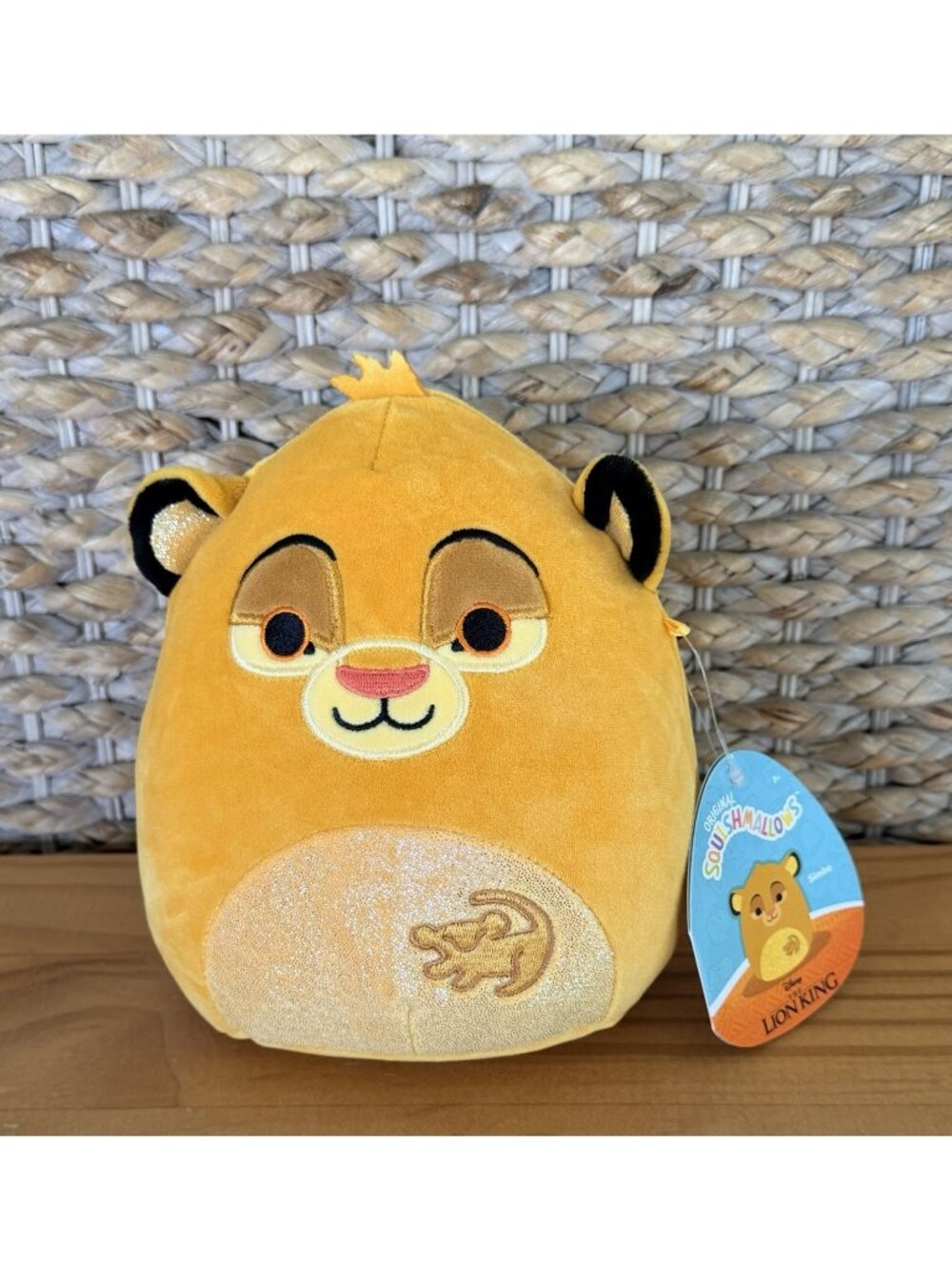 Squishmallows 8" Disney The Lion King Simba Brand New with Tags Stuffed Animal